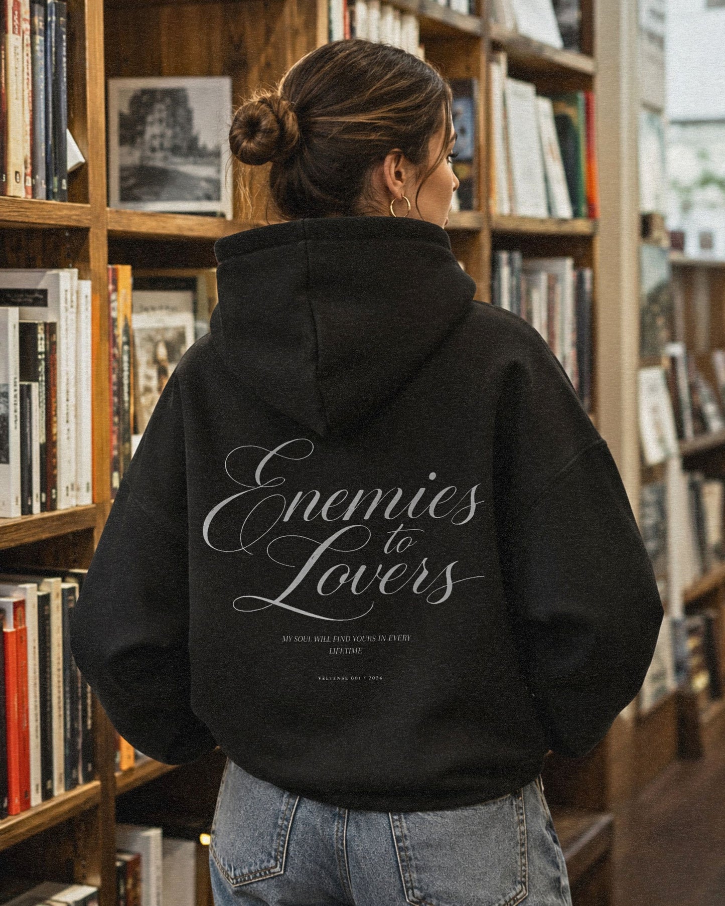 ENEMIES TO LOVERS - OVERSIZED HOODIE