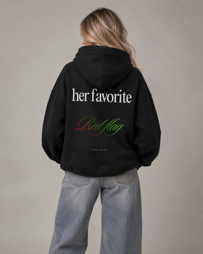 RED FLAG - OVERSIZED HOODIE
