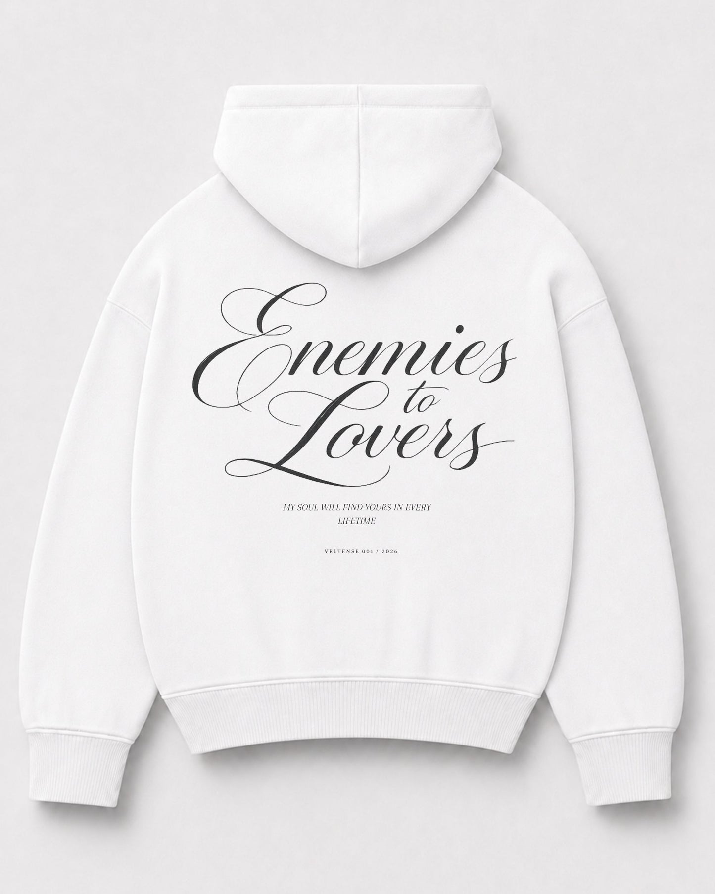 ENEMIES TO LOVERS - OVERSIZED HOODIE
