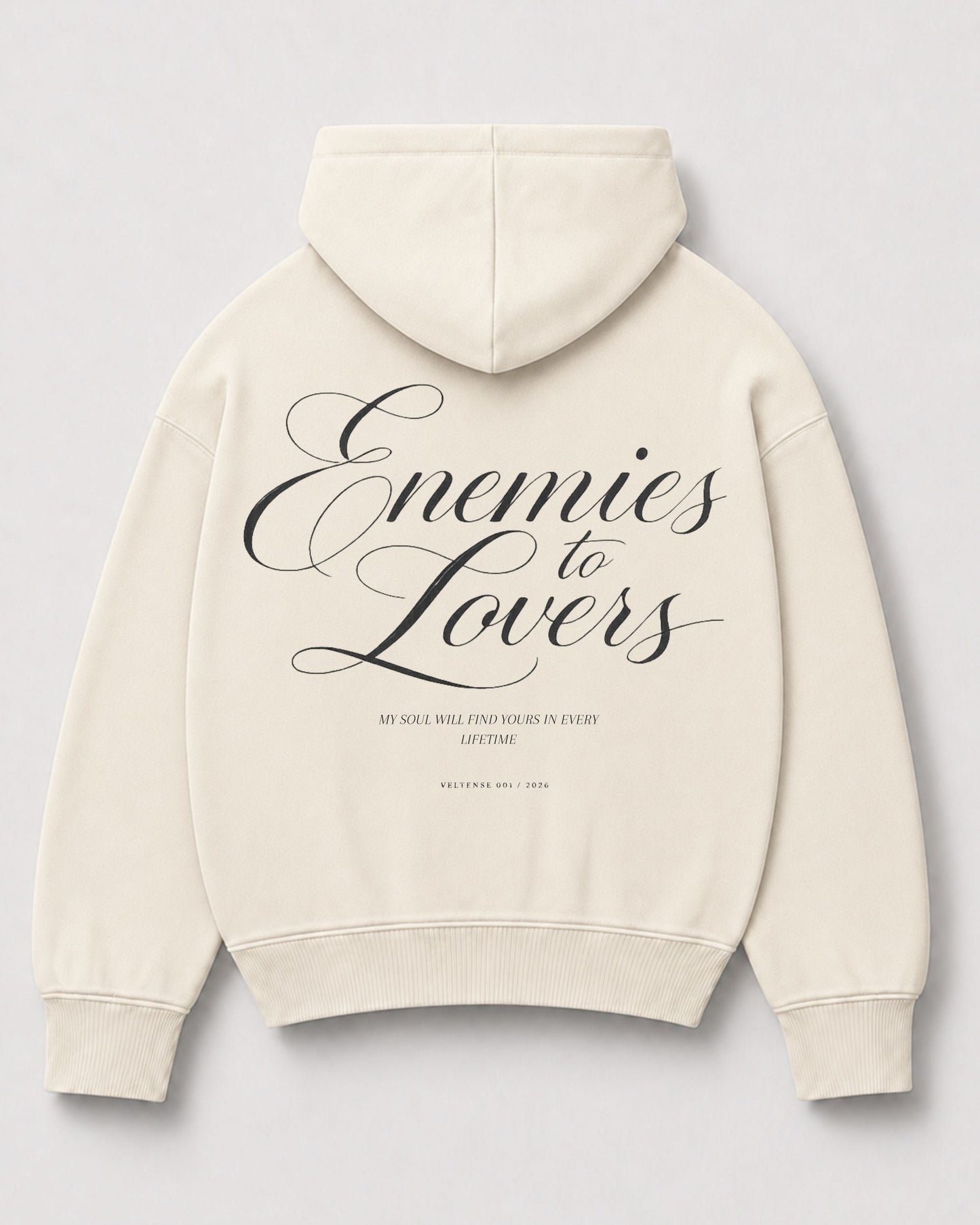ENEMIES TO LOVERS - OVERSIZED HOODIE