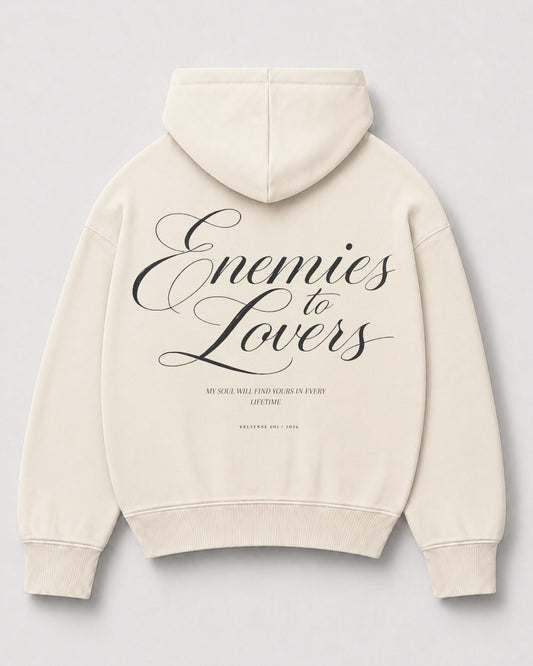 ENEMIES TO LOVERS - OVERSIZED HOODIE