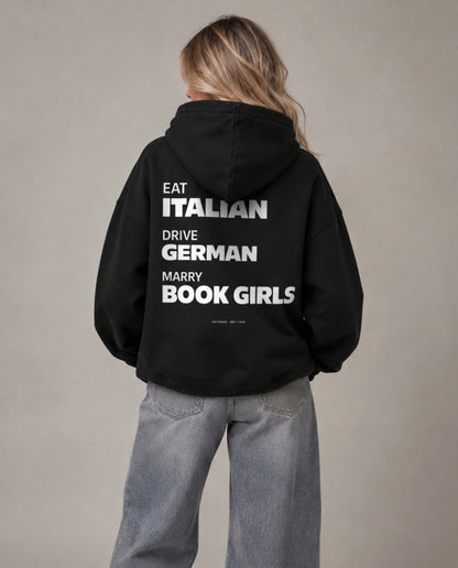 MARRY BOOK GIRLS - OVERSIZED HOODIE