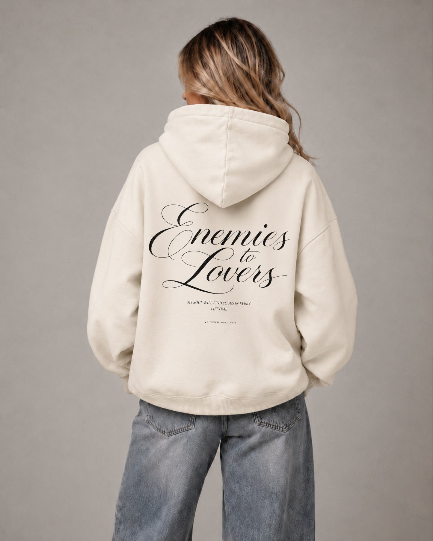 ENEMIES TO LOVERS - OVERSIZED HOODIE