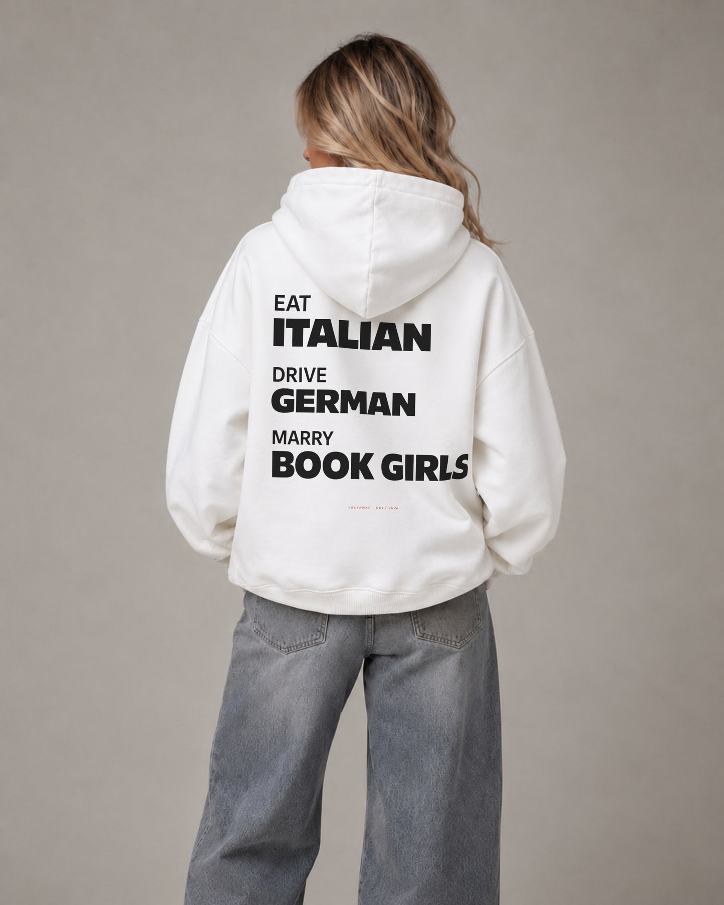 MARRY BOOK GIRLS - OVERSIZED HOODIE