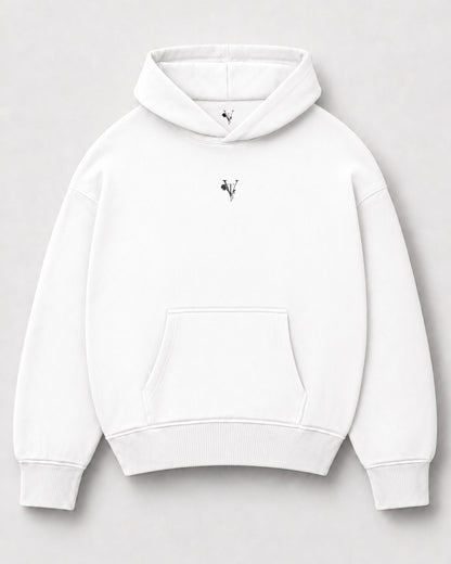 veltense weiß Hoodie Front